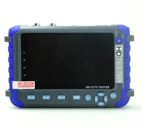 Tester per telecamere IP Strumento Di Test Di Sicurezza CCTV Professionale IV8C 5 Pollici TFT LCD 5MP AHD TVI 4MP CVI CVBS CCTV Tester For Telecamere Supporto Monitor PTZ UTP Monitor per tester TVCC d