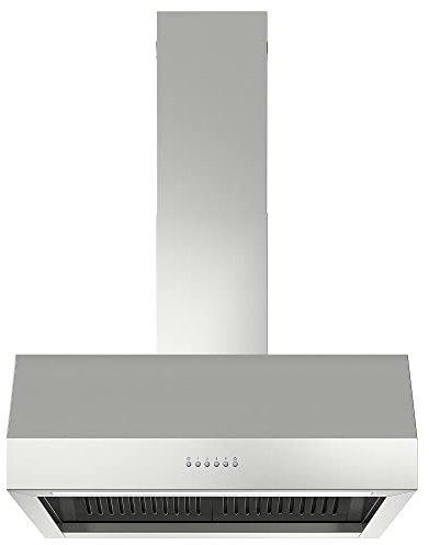 UPPFRISKANDE wall mounted extractor hood, 80 cm, stainless steel colour