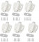 Magnet Drucktüröffner,6 PCS Magnetschnäpper Magnetic Magnetverschluss Magnet Schranktür Push to Open Magnet Druckschnäpper für Küche Bad Schrank Kleiderschrank