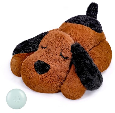WEOK Heartbeat Puppy pour Chiens - Aide au Rythme Cardiaque - Aide à soulager l'anxiété et apaiser Le Rythme Cardiaque - Aide au Sommeil pour Chiens et Chats