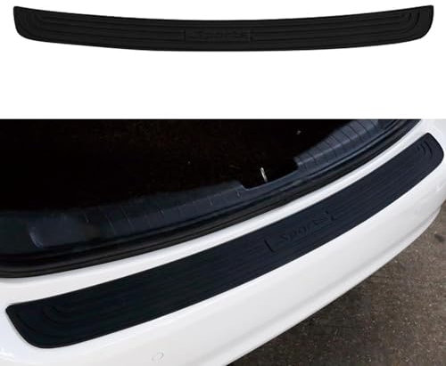 REIJAX Car Boot Sill Protector, For MG ZS Ev Hs Ev Mg3 Ev Mg 4 TF ZR ZS ES HS GS Auto Rear Trunk Sill Plate Scuff Plate Strip,Vehicle Door Entry Protection Strip,A