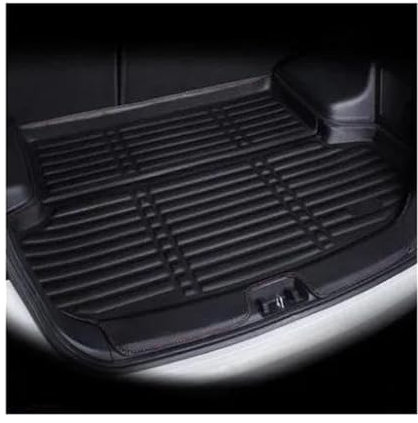 LTQSIV Bandeja Maletero para F&ORD para Escape para Kuga 2013-2018 Alfombrilla Trasera para Maletero Revestimiento Carga Bandeja Suelo Alfombra Cubierta Protectora Barro Accesorios para Coche(Negro)