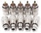 Faeymth 10Pcs/Lot Screwed Coupling Connector PL259 UHF Male Plug with Reducer for RG8X Coaxial Cable +Tube UHF RG8X Connectors