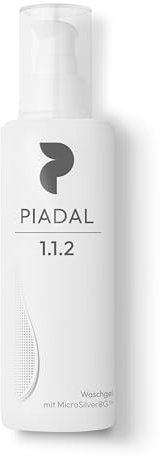 PIADAL Waschgel mit MicroSilver BGTM - Gesichtsreiniger für unreine Haut- 200ml