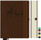 Qefuna Notebook A5 foderato, Bullet Journal A5 blocco note spesse, 360 pagine, copertina rigida in pelle notebook, 100gsm carta foderata per le donne uomini ufficio scuola diario, 14,5 x 21cm, marrone