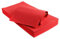 5 Tischdecken TNT Vlies 100 x 100 cm für Bars Restaurants, 5er Pack (5, Rot)