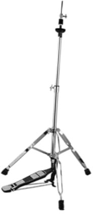 Amagogo Soporte de platillo de Soporte de Sombrero Alto, con Doble arriostramiento, Accesorios de Pedal de platillo de Brazo de plantillo Largo de pie