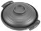 VICASKY casseruola in ceramica stufa piatto di casseruola pentola con coperchio cuocipappa utensili cucina pentola in ceramica con coperchio casseruola per ristoranti Black