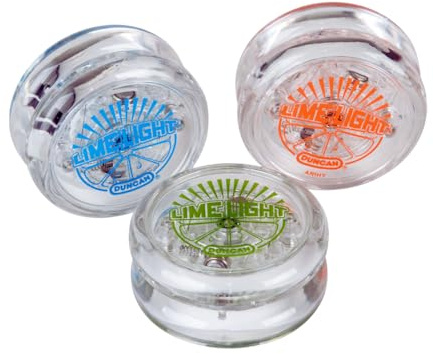 Duncan Toys Limelight LED Light-Up Yo-Yo, Beginner Level Yo-Yo with LED Lights, Colors May Vary