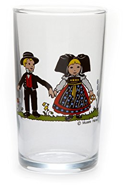 6 Verres dégustation SÄNTIS vin d'Alsace motif HANSI