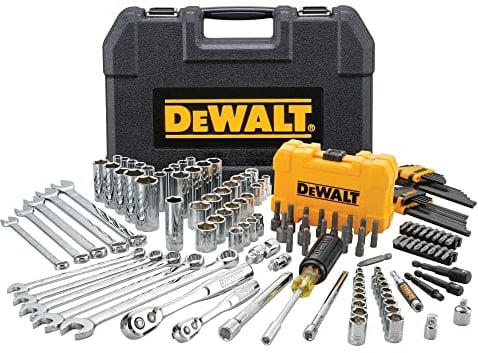 DEWALT DWMT73802 - Juego de herramientas mecánicas (142 piezas, con estuche, 1 unidad)