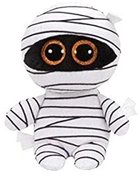 TY 35111 Mummy - Mumie Plüsch, 8.5 cm, weiß
