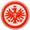 Eintracht Frankfurt Aufkleber - Logo Rot innen - Sticker inneklebend Autoaufkleber SGE