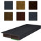 NOBILY Fenster/PVC Deckleiste Flachleiste Fensterleiste 30mm Breite x 7mm Höhe mit Überstand für Wandabschluss inkl. Schaumklebeband - Länge 1950mm - Farbe Anthrazitgrau glatt