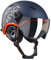 Black Crevice Skihelm Vail mit Visier, matt Navy/orange, M (55-58 cm)…