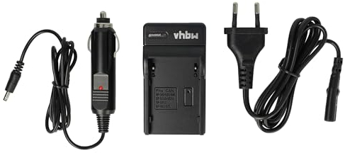 vhbw Ladegerät kompatibel mit Canon XH A1, XH G1, XH G1S, XL1, XL1S, XL2, XL-H1, XL H1S, XM1, XM2, XV1 Kamera Camcorder Action Cam-Akku - Ladeschale