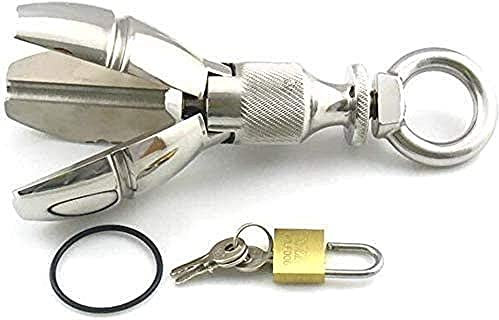 Asslock Plug Abschliessbar Edelstahl Analplug Größer Buttplug Keuschheitsgürtel Sklave Vagina Analspielzeug Für Frauen Männer Sexspielzeug