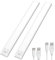 SIBI LIGHTING LED Unterbauleuchte mit Bewegungsmelder, Dimmbare Schrankbeleuchtung 2200mAh Wiederaufladbar, 3 Lichtwärme 3000K-5000K Magnetische Lichtleiste für Schrank,Regale,Vitrinen,2Stück,90lm