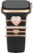 Anillos Decorativos de Diamantes Loops para Apple Watch Bandas 38mm 40mm 41mm 42mm 44mm 45mm 49mm, Watch Correa Metal Charms Accesorios para iWatch Series 8 7 6 5 4 3 2 1 SE Ultra, (Tipo) Oro Rosa