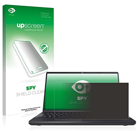 upscreen Anti-Spy Blickschutzfolie für Fujitsu Lifebook A3511 Made in Germany, Privacy Screen Displayschutz-Folie [Sichtschutz, Blaulichtfilter]