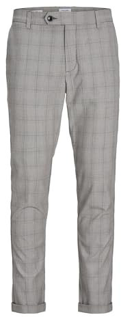 JACK & JONES Jpstmarco Jjconnor Noos Pantalon Chino, Loutre-Détails : Carreaux, 29W x 30L Homme