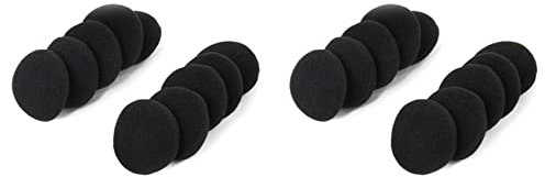 Fegtrty 10 paia di cuscinetti auricolari di ricambio neri per MDR-Q55 MDR-Q21LP Q22 Q68 Q38 BT140Q