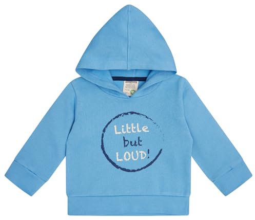 loud + proud Hoodie mit Druckmotiv, aus Bio Baumwolle, GOTS Zertifiziert