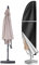 NEVERLAND Housse de Protection pour Parasol en Tissu Oxford 210D Couverture de Parasol Housse de Parasol Jardin Couverture de Parapluie de Jardin Imperméable