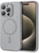 ESR für iPhone 15 Pro Hülle,Kompatibel mit MagSafe, unterstützt magnetisches Laden, dünne Handy Hülle aus flüssigem Silikon, stoßdämpfendes Case, Display- und Kameraschutz, Cloud Serie, Grau