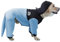 EOAMGO Hund Regenmantel Hunde Regenjacke Wasserdichter Hundemantel mit Kapuze für Kleine Mittelgross Große Hunter Dackel Hunde Ultraleicht Regenschutz Regencape Atmungsaktivem (4XL)