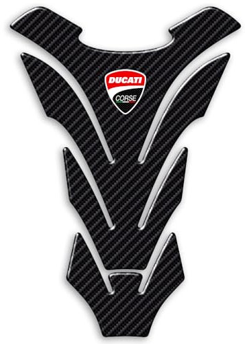 Paraserbatoio Tank Pad Adesivo Resinato 3D Protezione Serbatoio compatibile con moto DUCATI - cod. PD011