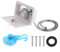 RV. Duschkasten-Kit mit Schloss-inklusive Duschhahn Dusche Schlauch-Duschzauberstab für Boot Marine Camper-Wohnmobilkarawan(7HH802941-W)