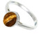 JEWELFORCE 925 Sterling Silber Tigerauge Edelstein Ring Herren Damen Stein Band Ring Alle Größen Ring Handgefertigter Schmuck JSR-1156CC_63 (20.1)