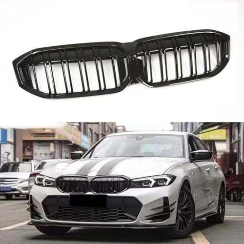 dmSJEr Frontstoßstangengrill geeignet für BMW 3 Series G20 LCI 2023-2024,-Karosserieanpassung, Macht Ihr Fahrzeug modischer und Trendiger