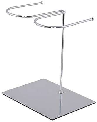 Cabilock Stiefel Displayhalter aus Edelstahl Silber Stabil und Hart für Laden und Innenbereich Elegantes Spezialregal zur Präsentation von Damenstiefeln