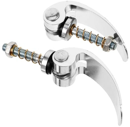 POPETPOP 2pcs Bike Hitch Trailer Coupler Attachment Metal Bike Trailer Connector for Folding Use Hitch Drawing Head