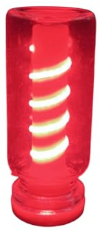 Energieeffiziente Keramik USB LED Lampe Flexibler Hals Helical Filament Design Nachtlampe Für Schlafzimmer Autoweg Wärme Dissipation Keramik Licht