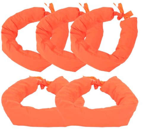 SOIMISS Reflective Traffic Cone Sand Bags Street Cone Sandbag Weights Safety Reflective Weight Bags for Road Construction Parking Driveway Training 5 pack | 5 Pcs Thickened Cloth Sandbag, Wind Impact Prevention Paving Equipment, Colour Coded Driveway Reflector, Heavy Duty Canopy