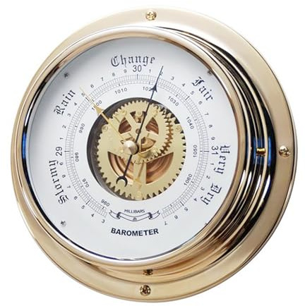 Stazioni Meteo Marittime Barometri per Barometri per Vela Yacht Strumento Meteo Esterno Accessorio per Vela Decori Marini Costieri