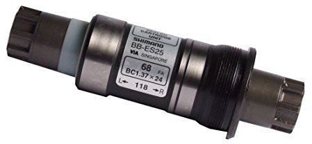 SHIMANO 2092873100 Kompaktinnenlager, Schwarz, 12