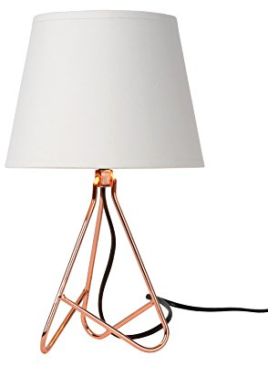 LUCIDE GITTA - Tischlampe - Ø 17 cm - 1xE14 - Kupfer