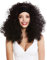 WIG ME UP - LM-153-ZA1 Perücke Damen Karneval Stirnband lang gelockt lockig voluminös Latina braun