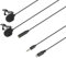 Boya BY-M2D - Microfoni lavalier digitali omnidirezionali a doppia testa, compatibili con iPhone, iPad e iPod touch iOS, cavo da 6 metri