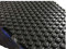Pondlife Solarfolie schwarz eckig, 400µ, 2x2m, Noppenfolie Poolabdeckung zuschneidbar, Poolheizung Wärmeplane