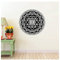 Mandala Wandtattoo Wand Raumdekoration Kunst Vinyl Aufkleber Wandbild Symbol Große Dekoration 57X57Cm