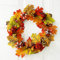 KINMRIS Herbstkranz, Haustür, 30,5 cm, Mini-Kürbiskranz mit Beeren, Halloween-Kranz, Ernte-Kranz für Herbst, Halloween, Erntedankfest Dekorationen