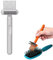 Boxwizard 2 in 1 Haarbürstenreiniger Werkzeug Set Kamm Reinigungsbürste Haarbürsten Reinigungswerkzeug Haarbürstenentferner Harke um Haarstaub zu Hause und im Salon entfernen
