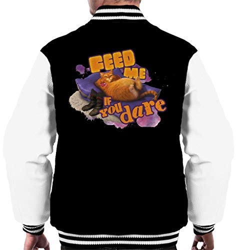 All+Every Shrek Puss In Boots Feed Me If You Dare Men's Varsity Jacket