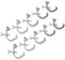 10PCS Stage Light Clamp - 77lb Truss Clamp with Alloy Material, Multi Functional Use for Spotlight, LED Lights - Stable, Reliable, Adjustable, and Convenient to Use