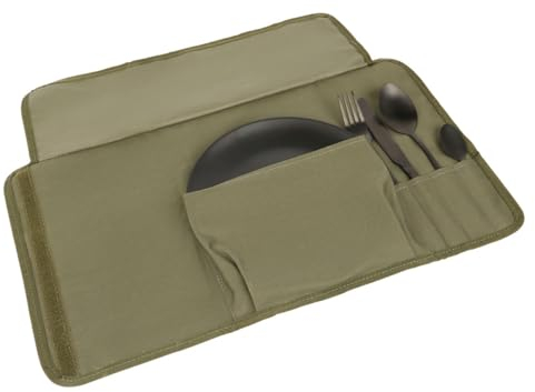 Dining Set One Man Cutlery Plate Carry Bag Carp Camping Fishing - Carper Tackle
